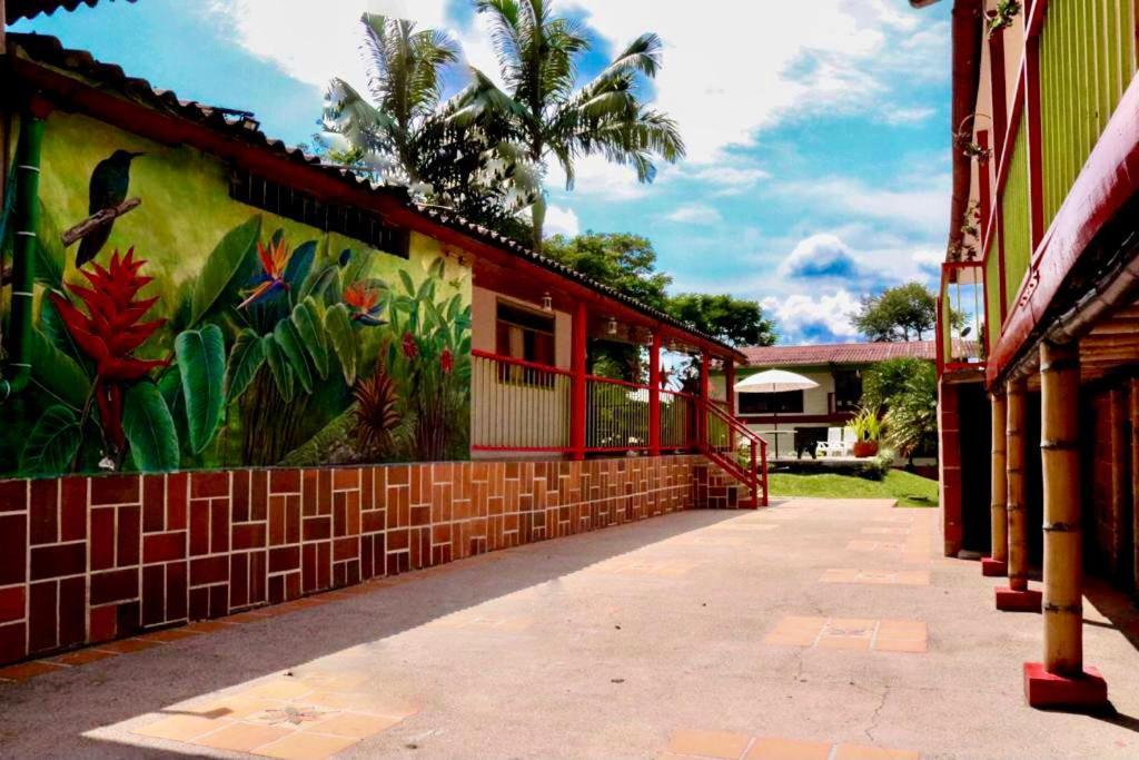 Finca Hotel El Laurel - Parque Del Cafe Montenegro Luaran gambar